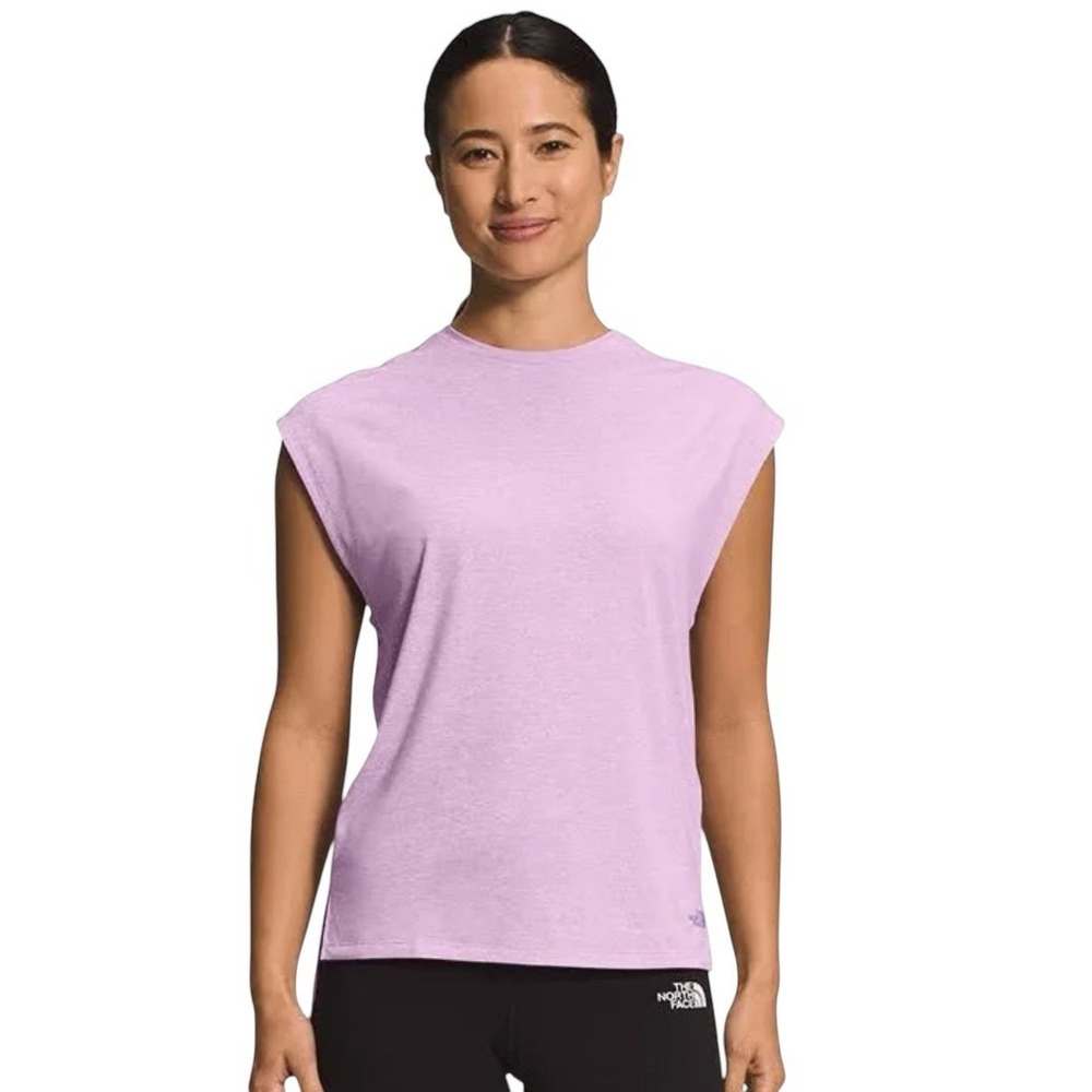 The North‎ Face Women's Dawndream Muscle Tee Lupine Heather Size XX Large NEW